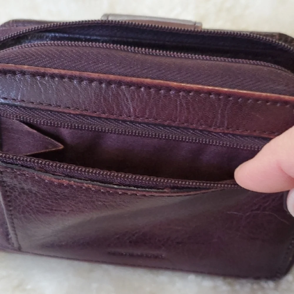 Rolfs Dark Brown Leather Wallet